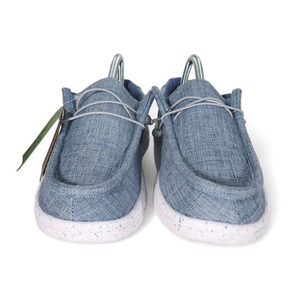 Lamo Paula Canvas Slip-on Comfort Shoes Blue JIAXING09 Women's 10 - Picture 3 of 12